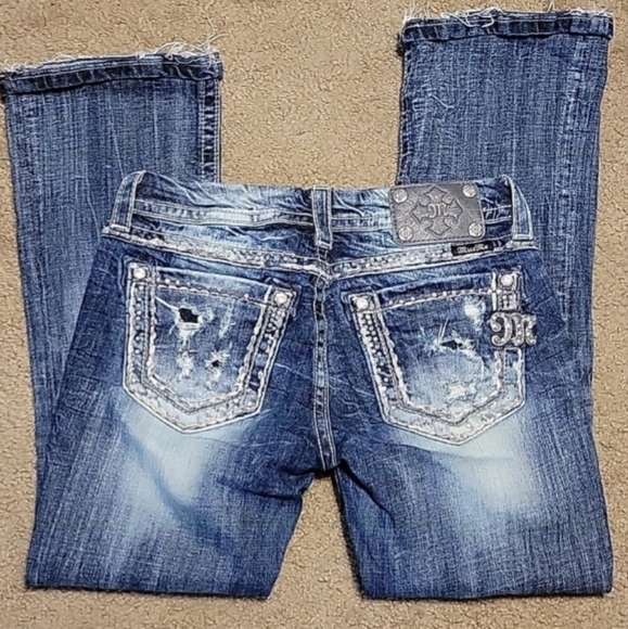 MISS ME BOOTCUT JEANS - Picture 1 of 3